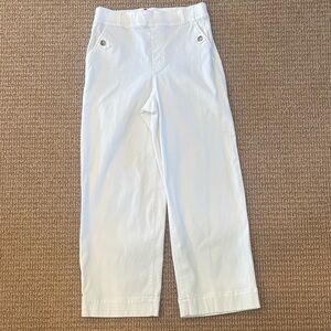 Spanx stretch twill wide leg White  Pants
